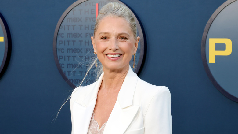 Katherine LaNasa smiling at "The Pitt" FYC event in California in 2025