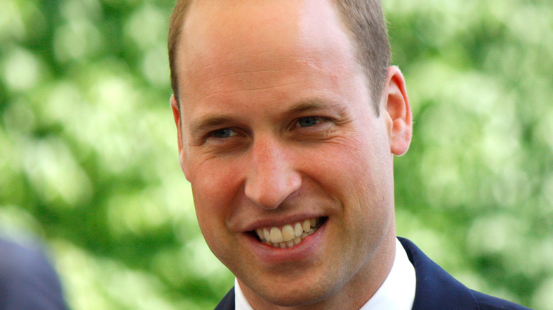 Prince William smiling