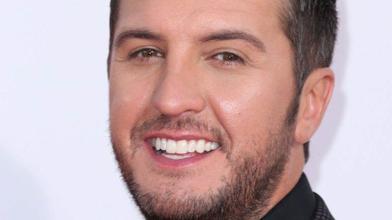 Luke Bryan smiling