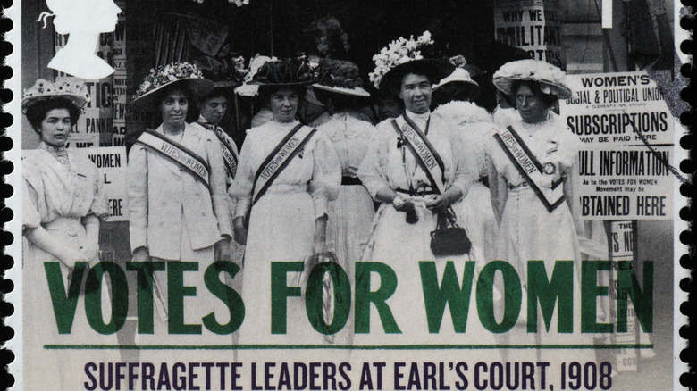 Votes for Women old photo