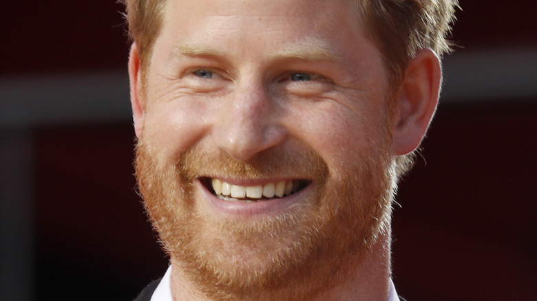 Prince Harry smiling 