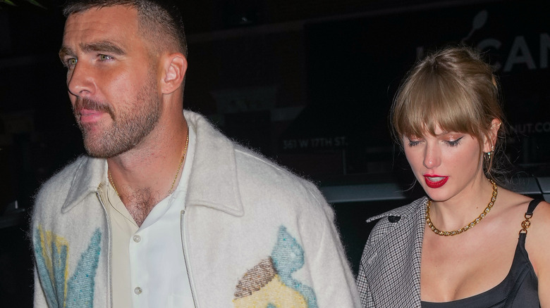 Travis Kelce and Taylor Swift 