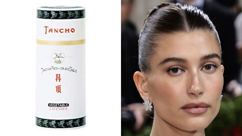 Tancho Tique Stick and Hailey Bieber