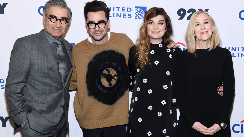 Schitt's Creek cast red carpet