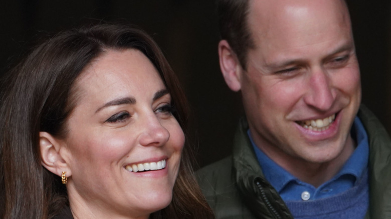 Prince William with Duchess Kate Middleton