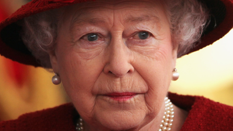 Queen Elizabeth II at a royal event 