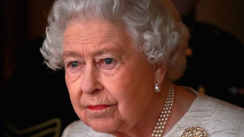 Queen Elizabeth II poses for a photo