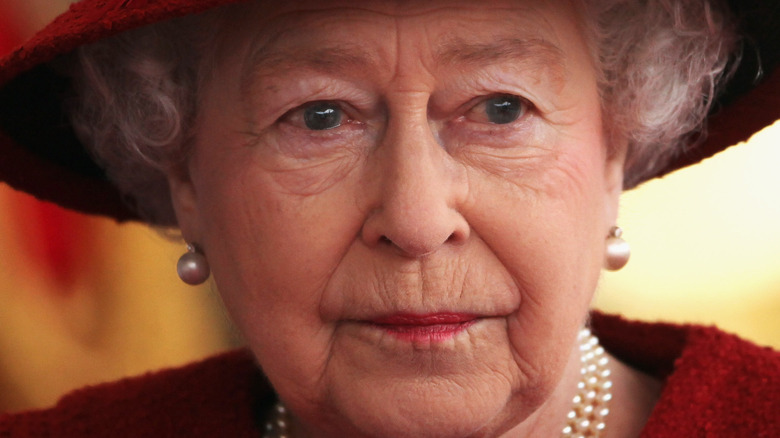 Queen Elizabeth at an event