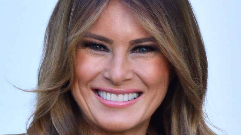 Melania Trump smiling