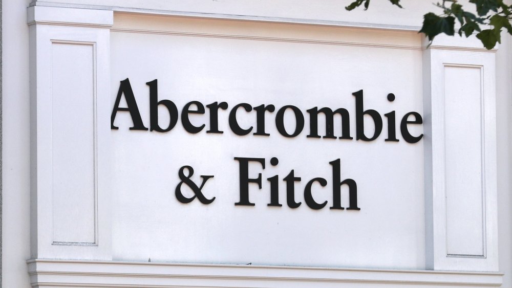 Abercrombie & Fitch signage