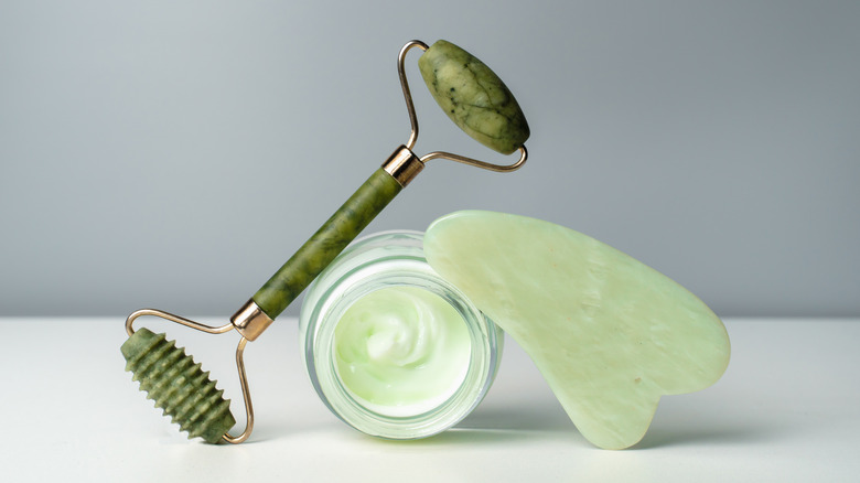 Jade Roller and Gua Sha Stone