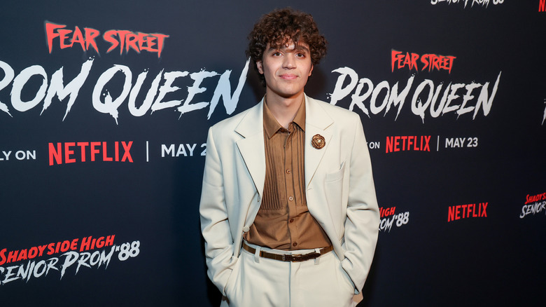 David Iacono posing at a premiere