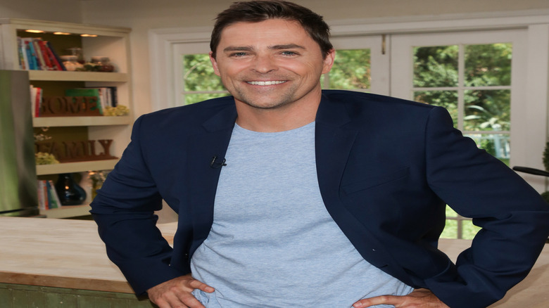 Kavan Smith smiles for a photo