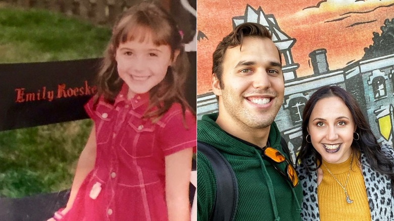 A photo of Emily Roeske and her partner, Jacob Arellano