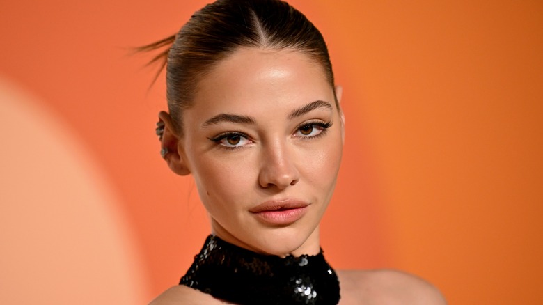 Madelyn Cline at the 2025 Vanity Fair Oscars party
