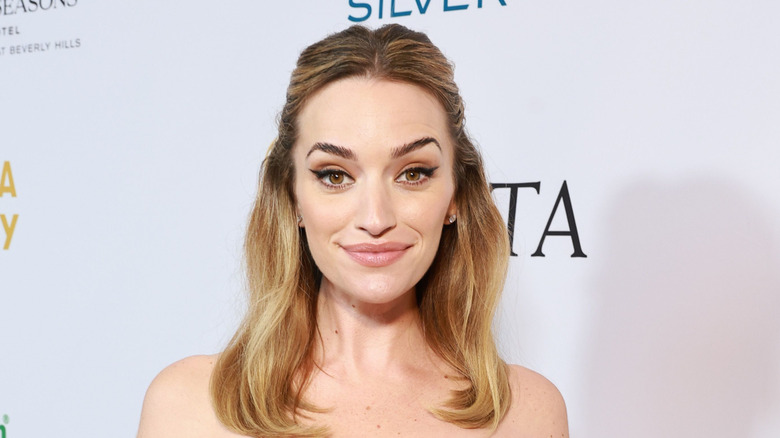 Brianne Howey at event