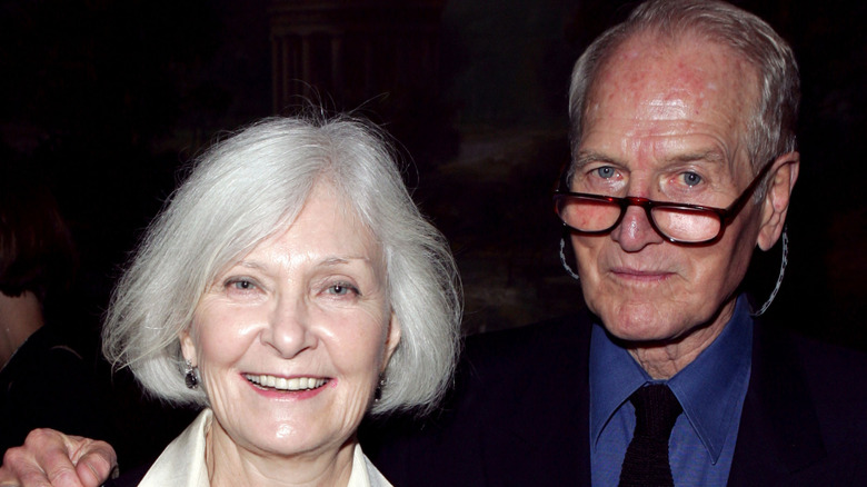 Paul Newman and Joanne Woodward at an event in 2005