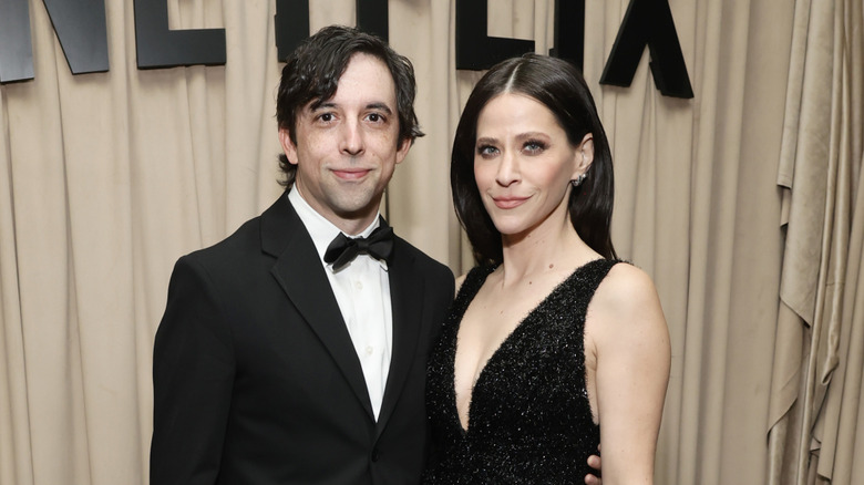 Joe Gillette and Jackie Tohn attending Netflix's Golden Globe After-Party (2025)