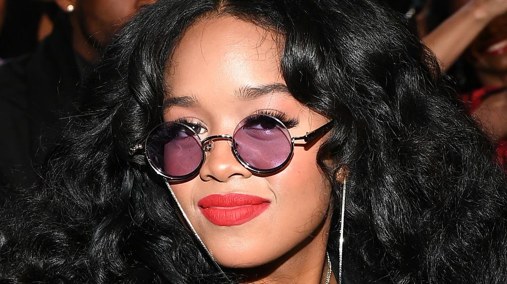 H.E.R. cool shades