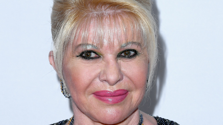 Ivana Trump smiles