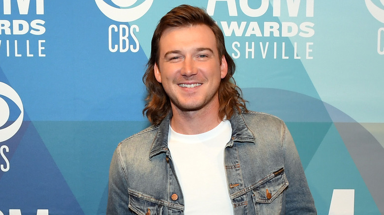 Morgan Wallen smiling at ACM Awards