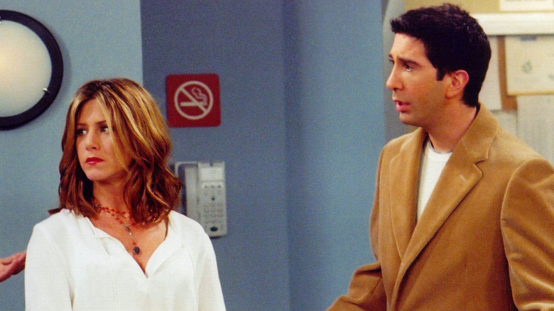 Rachel and Ross from Friends