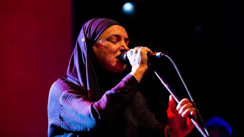 Sinéad O'Connor performing