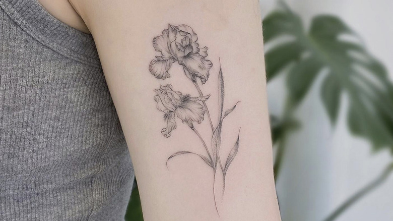 Iris tattoo