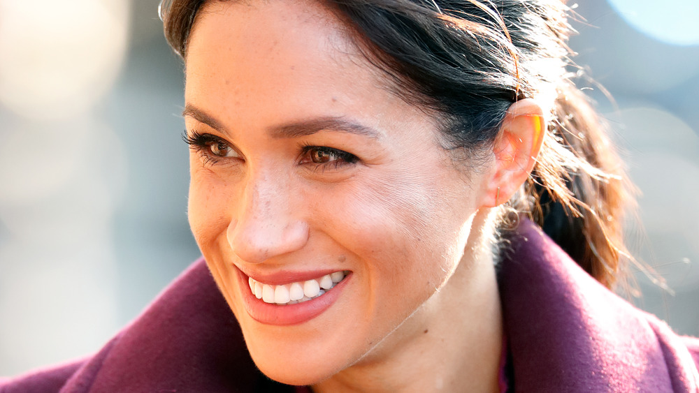 Meghan Markle smiling