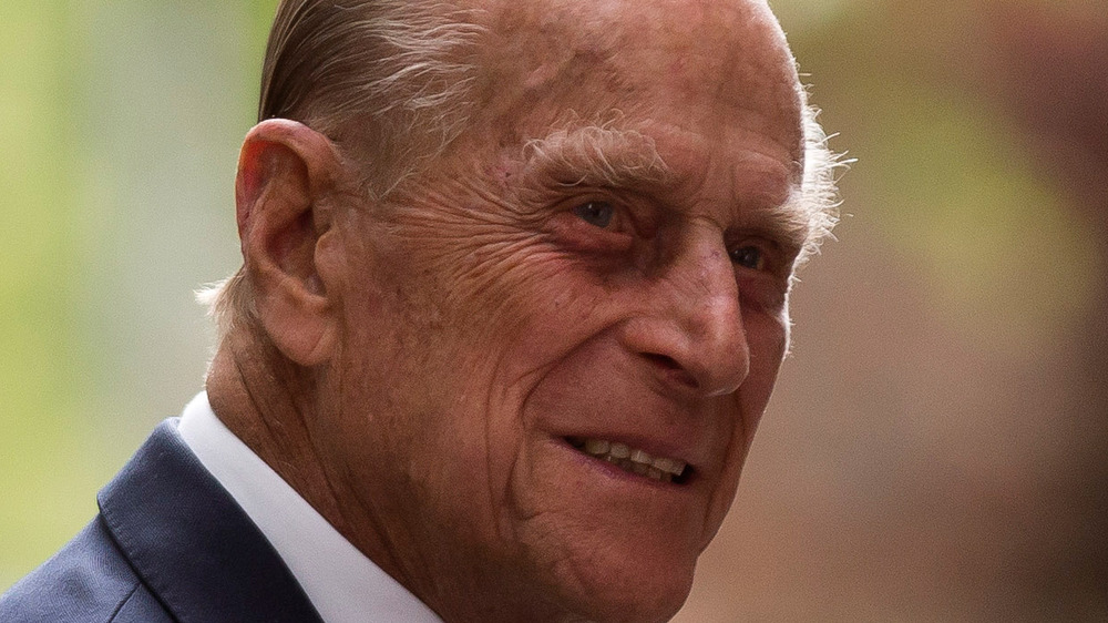 Prince Philip smiles for the camera