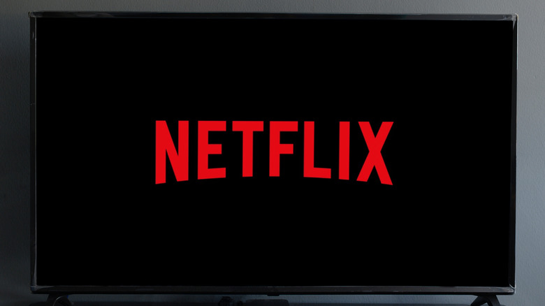 Television loading Netflix