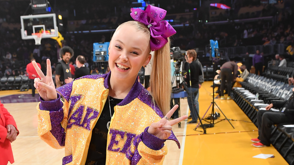 JoJo Siwa Lakers jacket