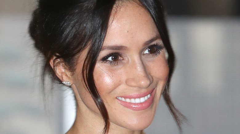 Meghan Markle smiling