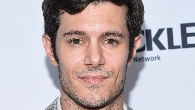 Adam Brody posing, red carpet