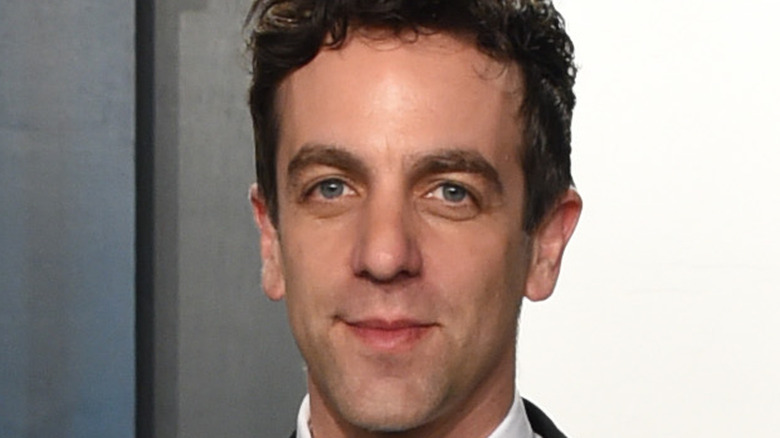 B.J. Novak poses at an event