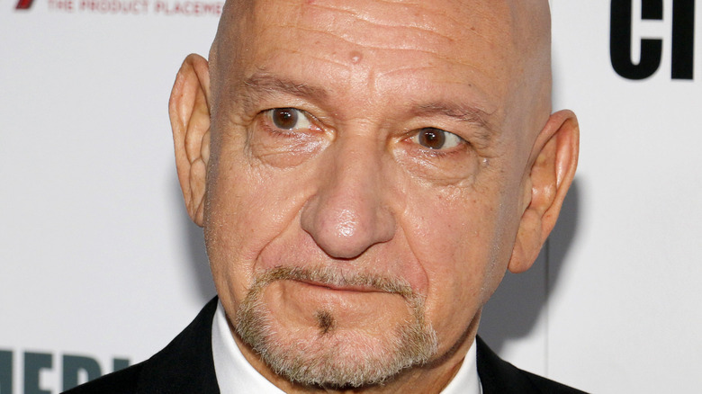 Ben Kingsley on the red carpet 