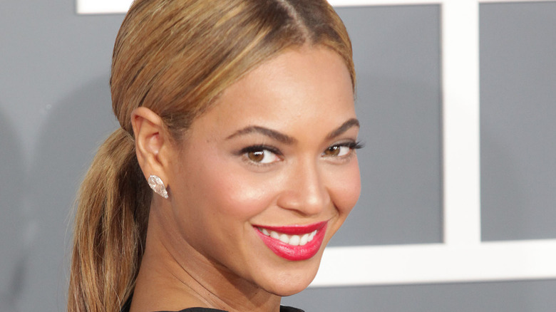 Beyoncé smiling