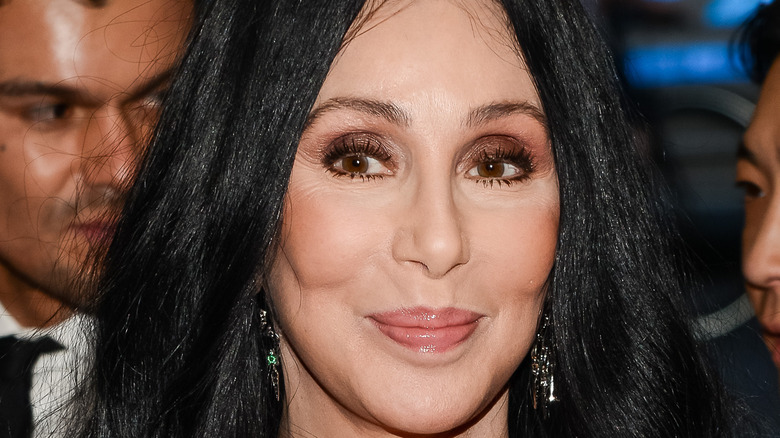 Cher smiling