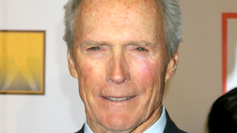 Clint Eastwood on the red carpet 
