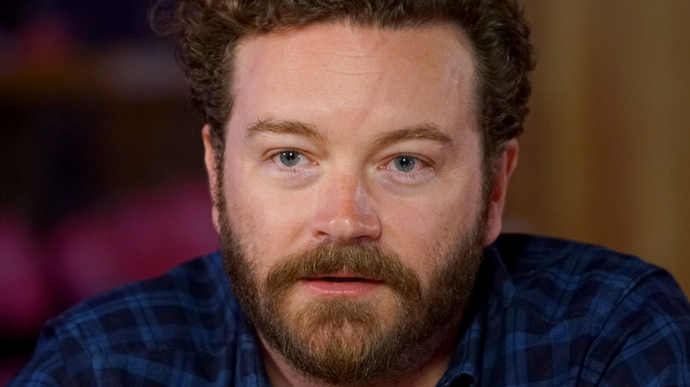 Danny Masterson looks downtrodden