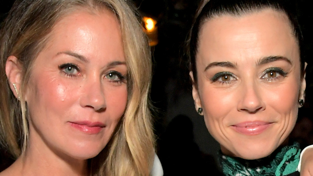 Christina Applegate and Linda Cardellini at event