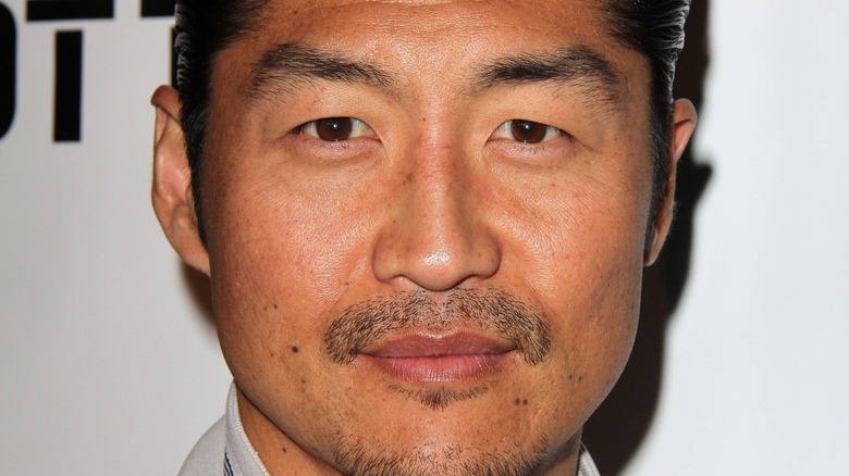 Brian Tee on the red carpet 