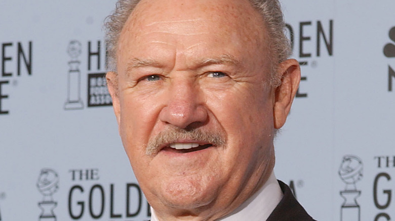 Gene Hackman on the red carpet