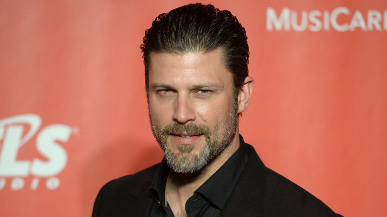 Greg Vaughan on the red carpet. 