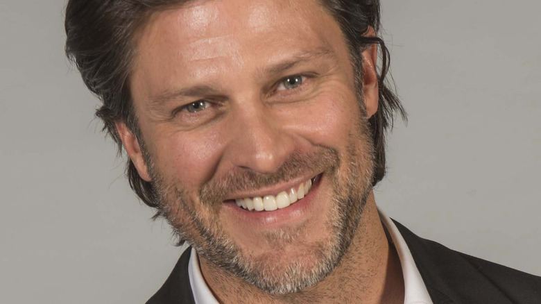 Greg Vaughan poses for a photo. 