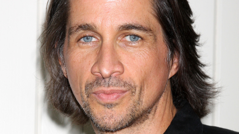 Michael Easton posing