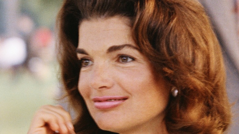 Jackie Kennedy smiling 