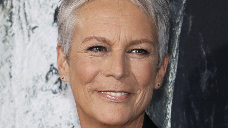 Jamie Lee Curtis smiling