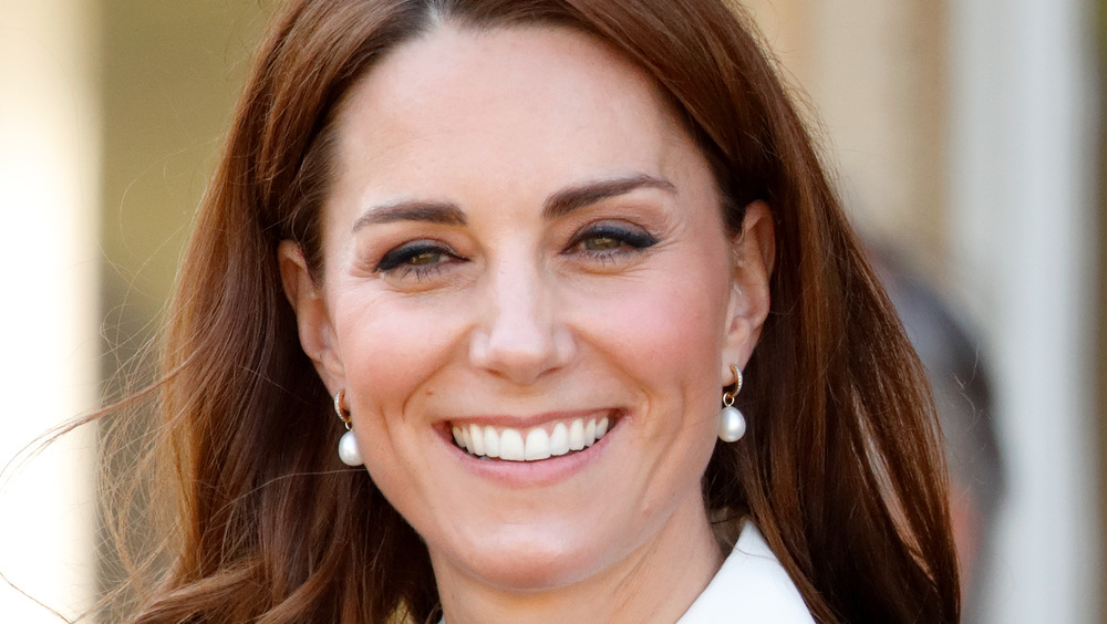 Kate Middleton smiles