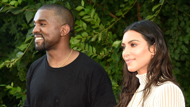 Kim Kardashian and Kanye West in NYC